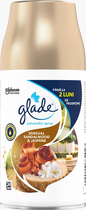 Glade® automatic spray – Sensual Sandalwood & Jasmine - пълнител 