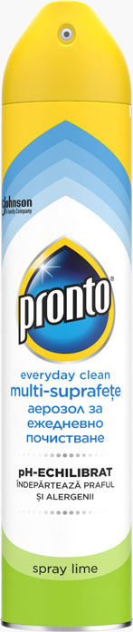 Pronto® Everyday Clean аерозол за всякакви повърхности - Лимон