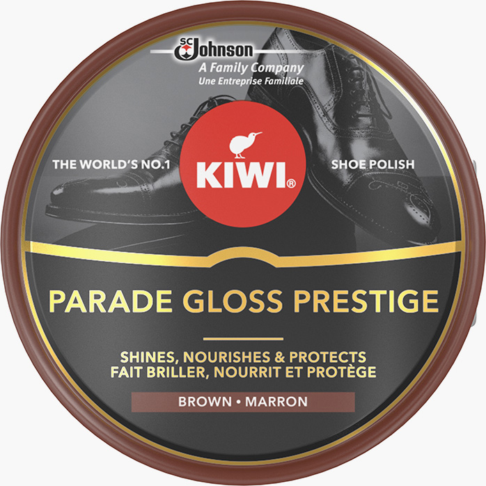 kiwi parade gloss brown