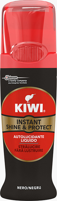 Kiwi® Instant Shine & Protect Self-Polishing Liquid, Black