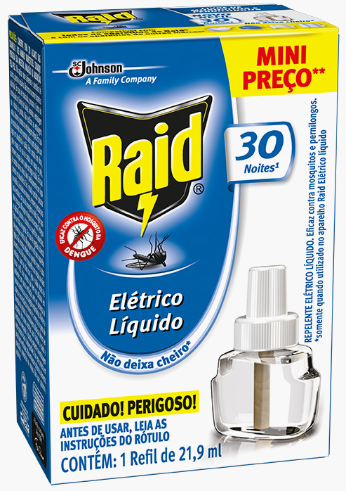 Raid® Liquido Eléctrico 30 Nights