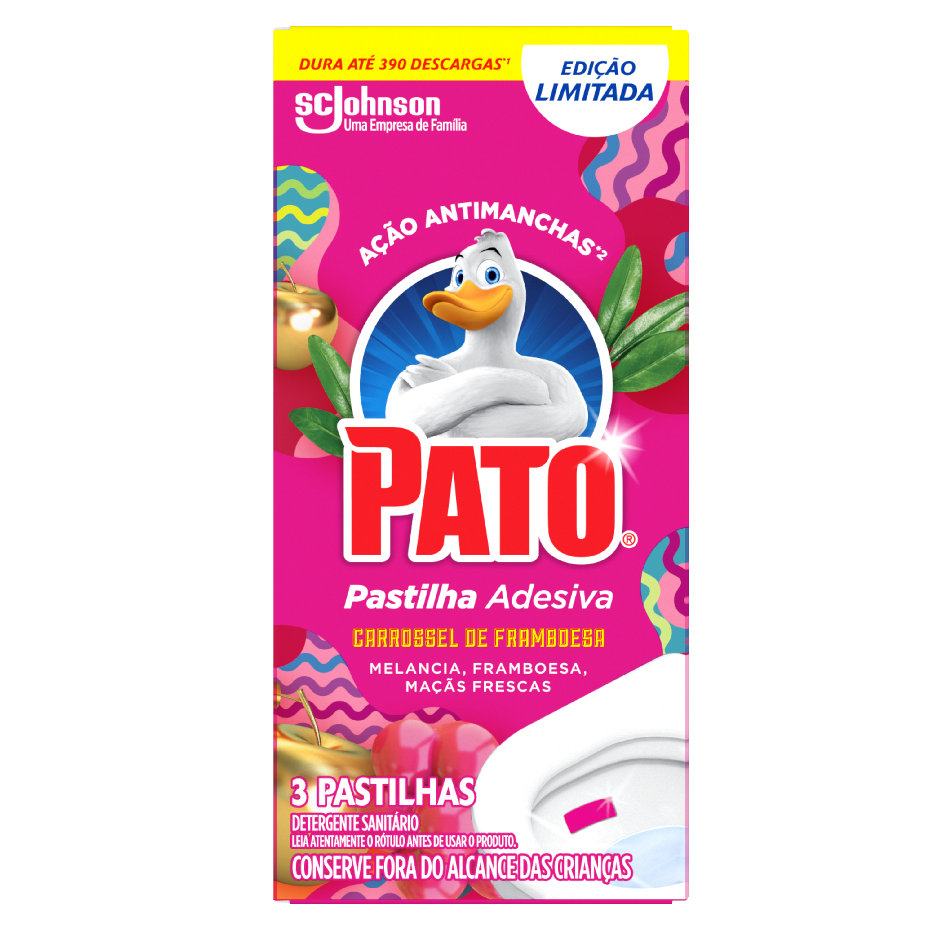 Pato® Pastilha Adesiva Carrossel