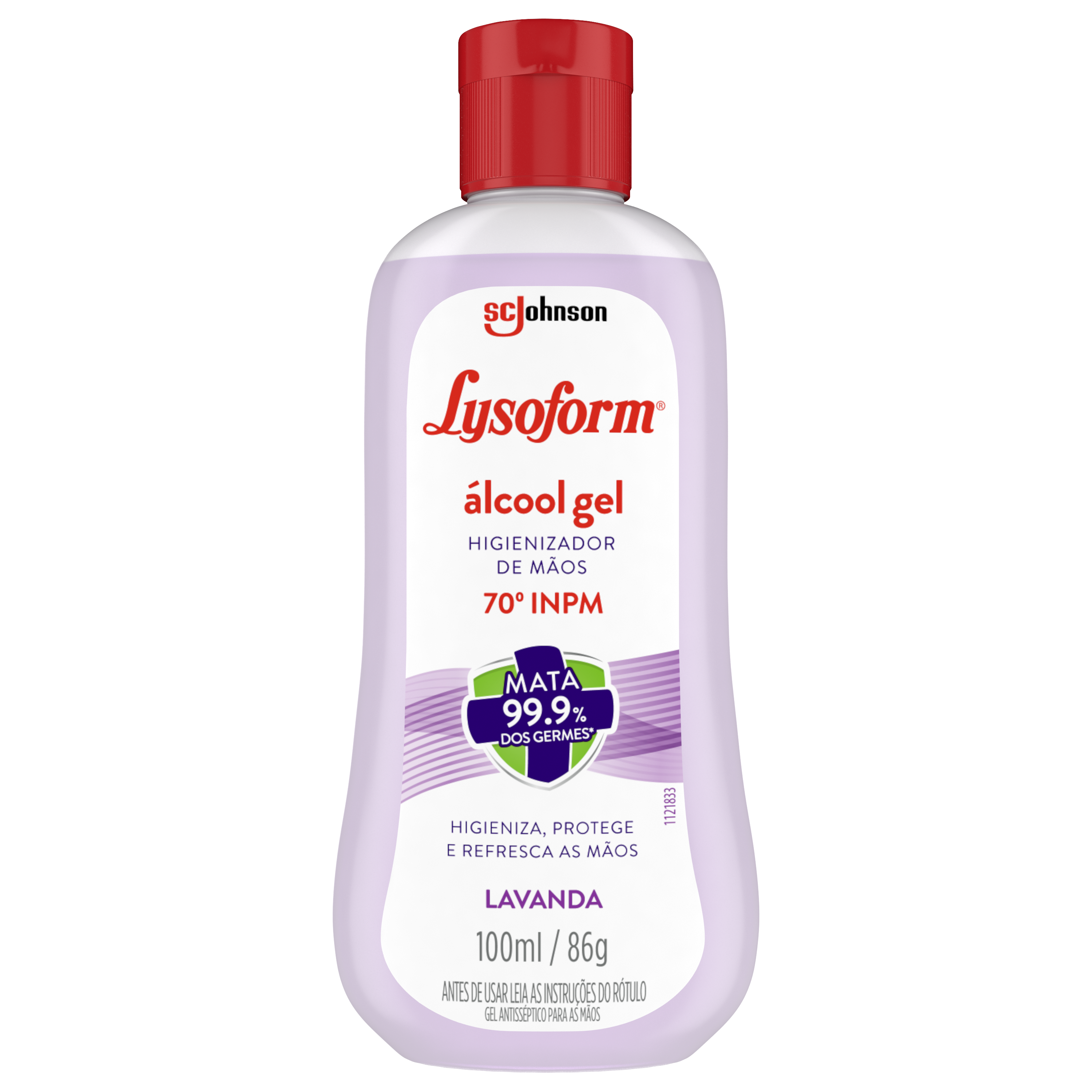 Lysoform® Álcool Gel Higienizador de Mãos - Lavanda