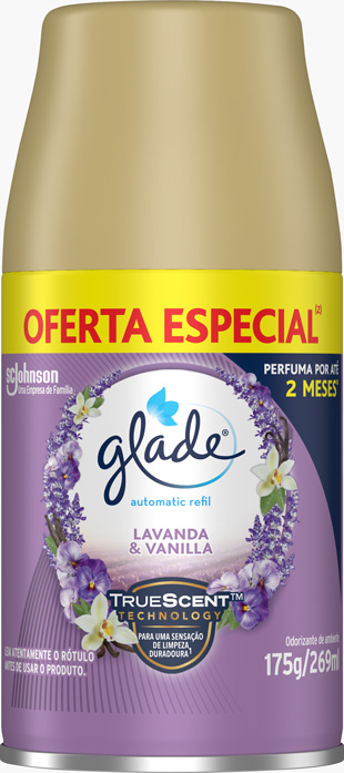 Glade® Spray Automático Lavanda e Vanila