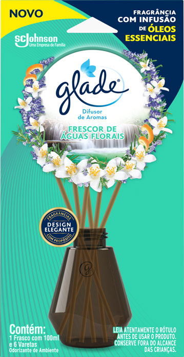 Glade Difusor Frescor de Águas Florais