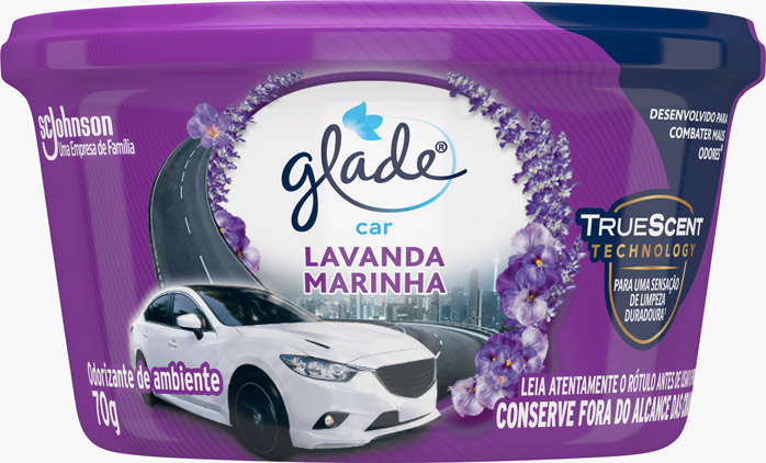 Glade® Gel Car Lavanda Marinha
