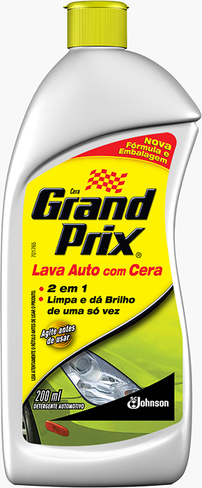 Grand Prix® Lava Auto com Cera