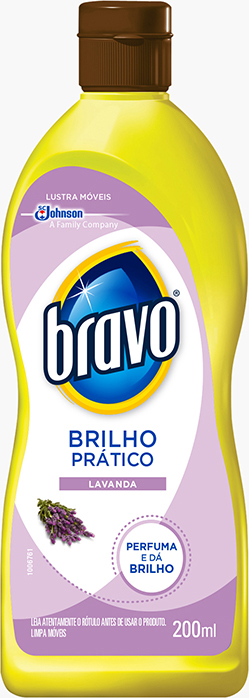 Bravo® Lustra Móveis Máximo Brilho Lavanda