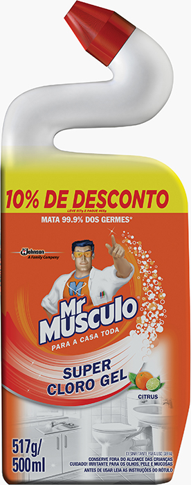 Mr Músculo® Super Cloro Gel