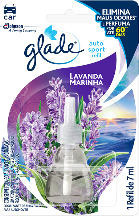 Glade® Auto Sport Lavanda Marinha