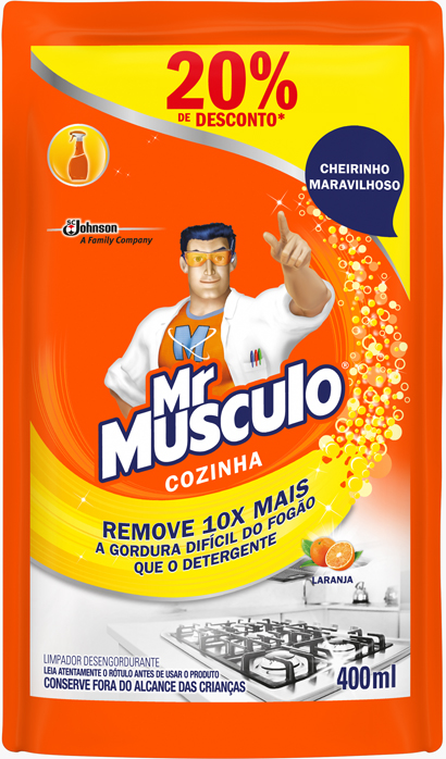 Mr Músculo® Cozinha - Laranja