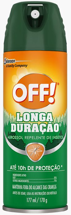 OFF!® Longa Duração Aerossol