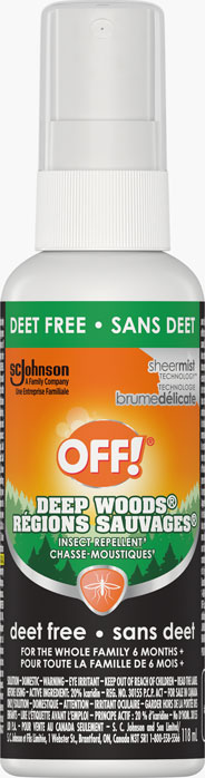 OFF!® Deep Woods® Pump Spray Insect Repellent 9 - Deet Free