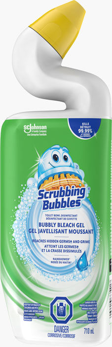 Scrubbing Bubbles® Désinfectant de Cuvette Cuvette Gel Javelisant Moussant - Rosée du Matin®