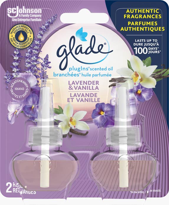 Glade® PlugIns® Scented Oil Refill - Lavender & Vanilla