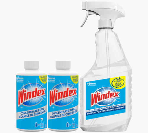 Windex® Nettoyant pour Vitres Recharge de Concentré