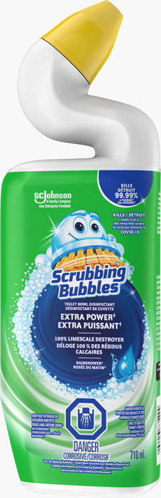 Scrubbing Bubbles® Désinfectant de Cuvette Extra Puissant - Rosée du Matin®