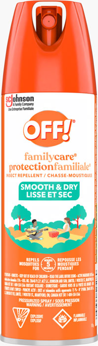 OFF!® FamilyCare® Insect Repellent - Smooth & Dry
