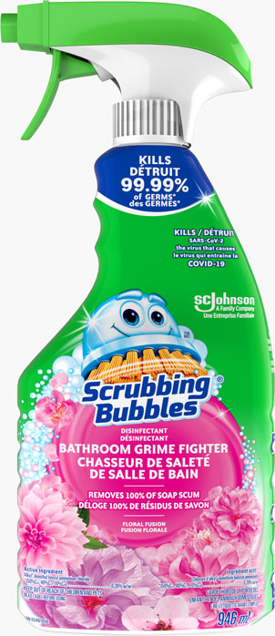Scrubbing Bubbles® Disinfectant Bathroom Grime Fighter Trigger - Floral Fusion