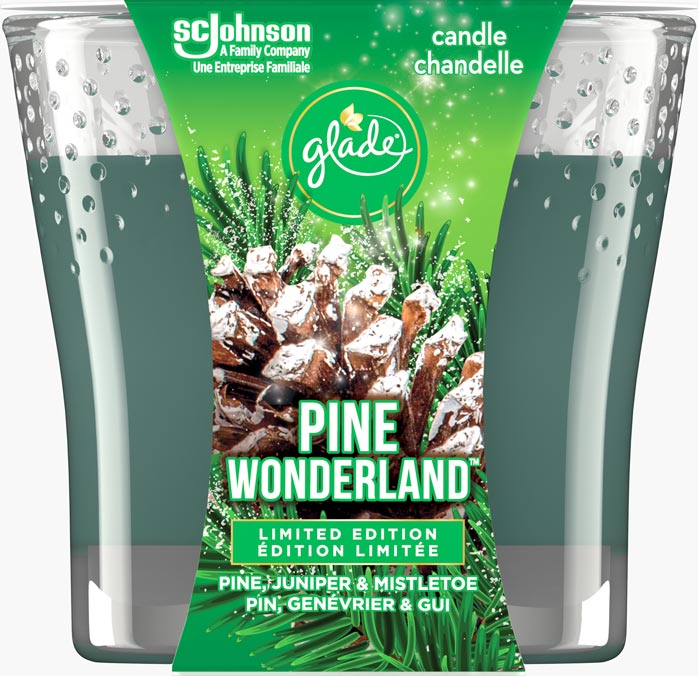 Glade® Holiday Candle - Pine Wonderland™