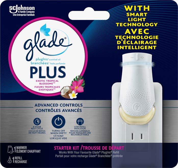 Glade® PlugIns® Scented Oil Plus Starter Kit - Exotic Tropical Blossoms™