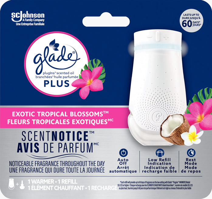 Glade® PlugIns® Scented Oil Plus Starter Kit - Exotic Tropical Blossoms®