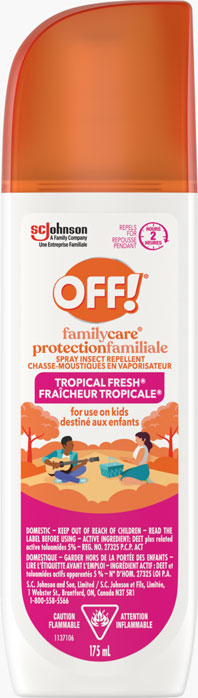 OFF! Vaporisateur chasse-moustiques protection familiale avec