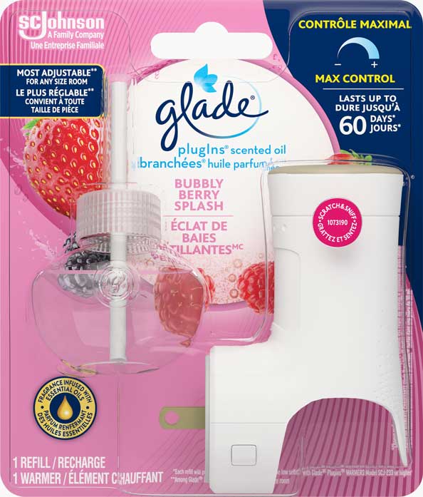 Glade PlugIns® Scented Oil Starter Kit - Bubbly Berry Splash