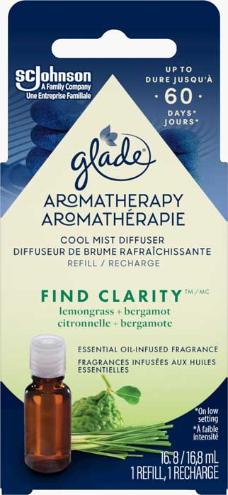 Glade Aromatherapy Diffuser Refill - Find Clarity™