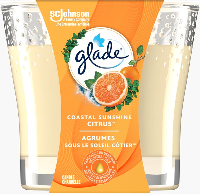 Glade® Candle - Coastal Sunshine Citrus™