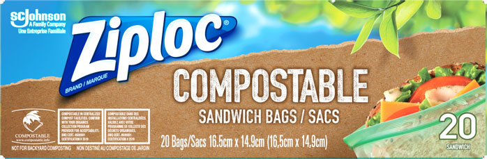 Ziploc® Brand Compostable Bags