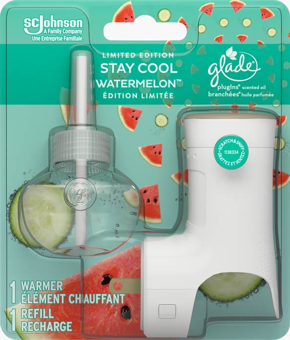 Glade Branchées® Huile parfumée nécessaire de départ - Stay Cool Watermelon™