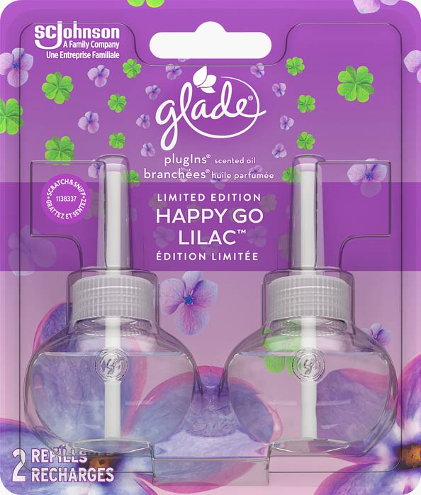 Glade® Spring PlugIns® Scented Oil Refill - Happy-Go-Lilac™
