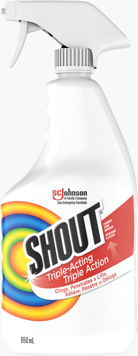 Shout® Triple-Acting Laundry Stain Remover