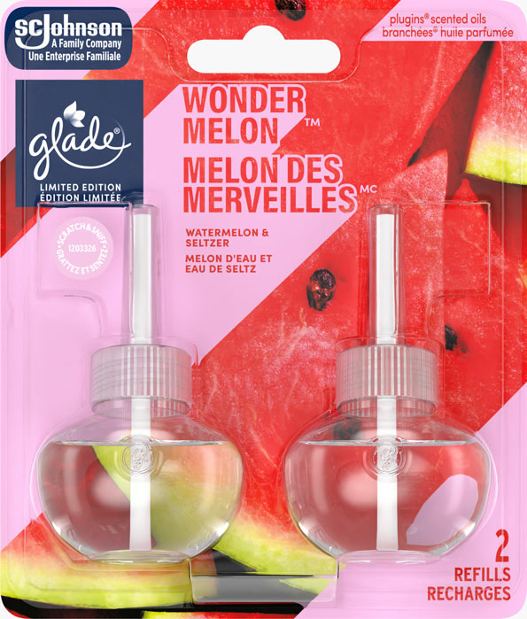 Glade Branchées® Huile parfumée Recharge - Wonder Melon™