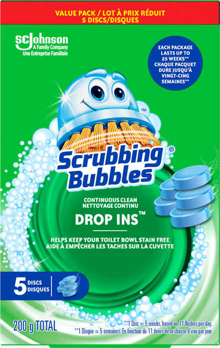 Scrubbing Bubbles® Continuous Clean Drop Ins™