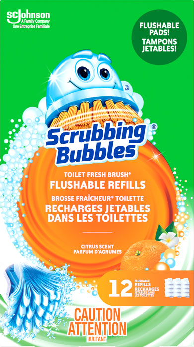 Scrubbing Bubbles® Toilet Fresh Brush® Flushable Refills