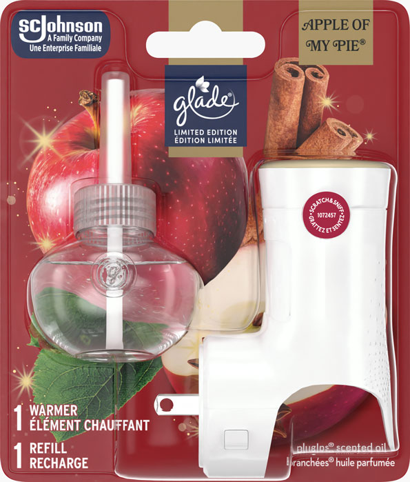 Glade® Holiday PlugIns® Scented Oil Starter -  Apple of My Pie™