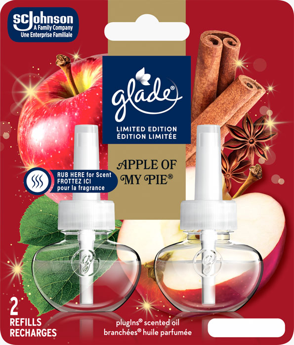 Glade® Holiday PlugIns® Scented Oil Refill - Apple of My Pie™