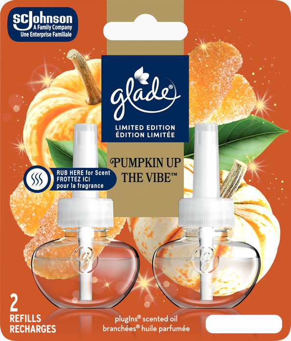 Glade Autumn PlugIns® Scented Oil Refill - Pumpkin Up the Vibe™