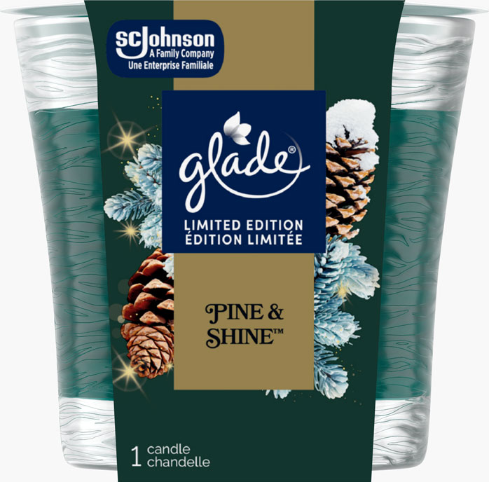 Glade® Holiday Candle - Pine & Shine™