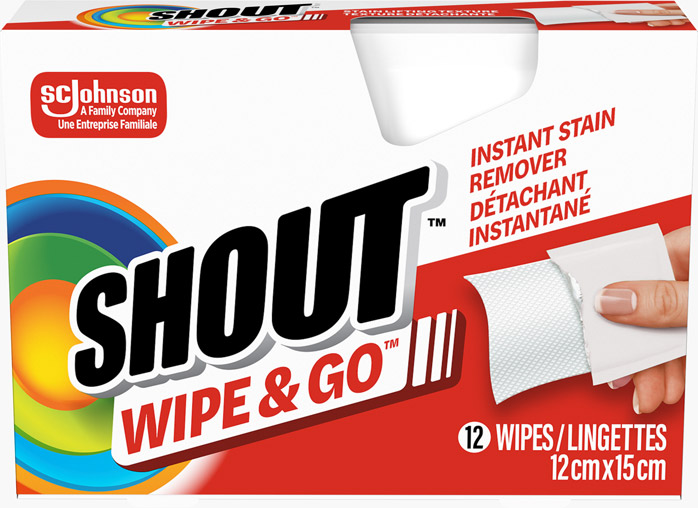Shout® Wipe & Go™ Instant Stain Remover