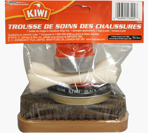 kiwi shoe care kit