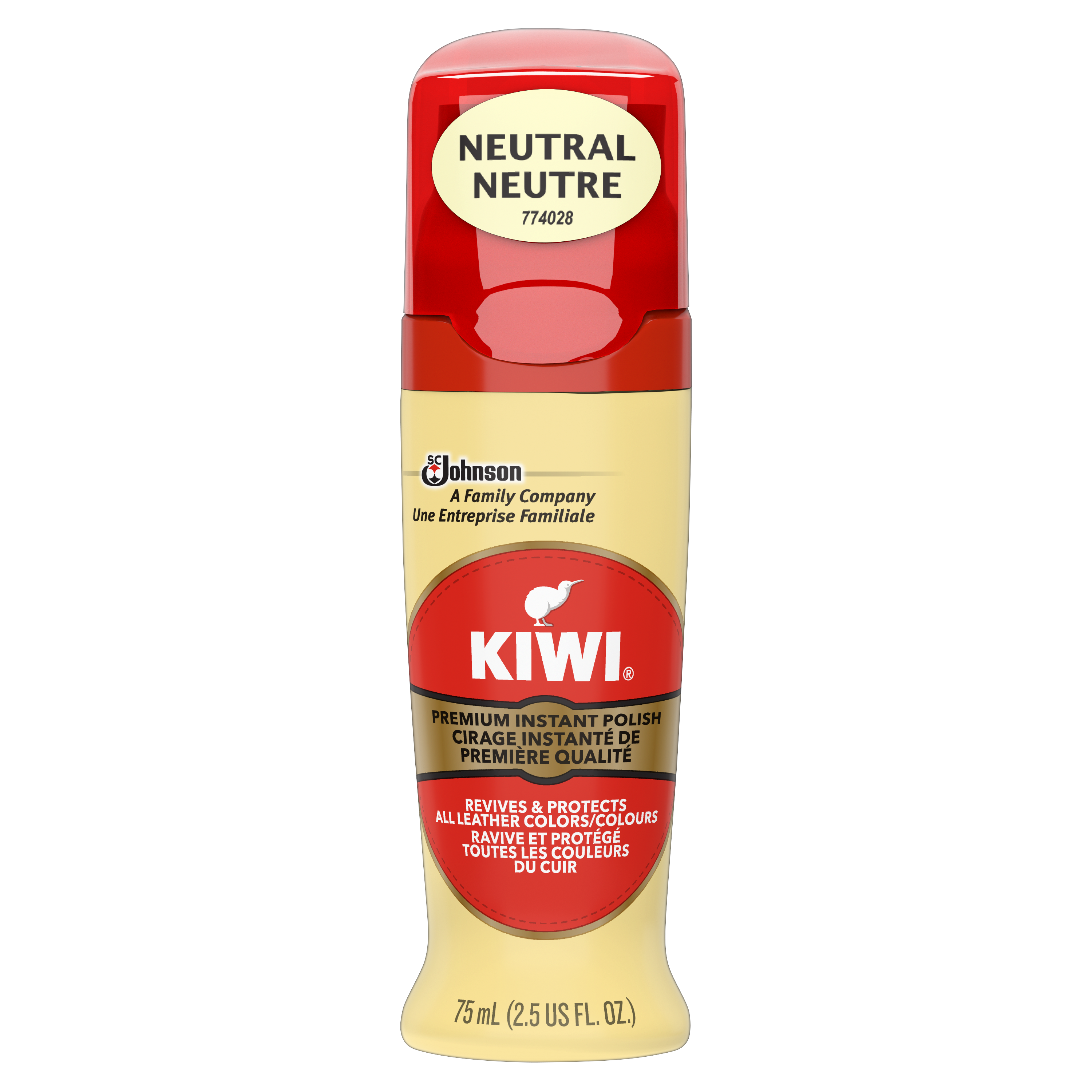 KIWI® Cirage Instanté de Première Qualité - Neutre