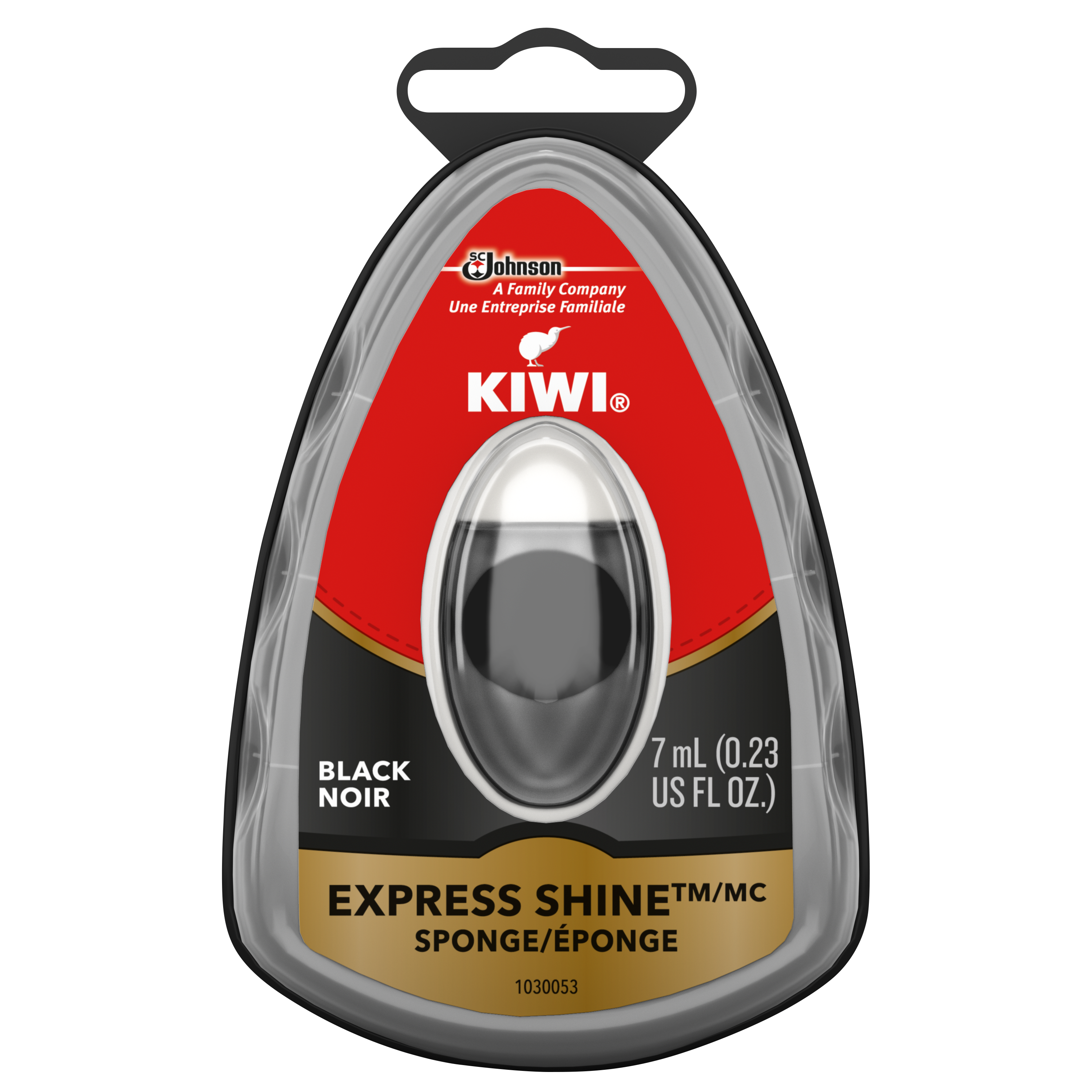 KIWI® Express Shine(MC) Éponge - Noir
