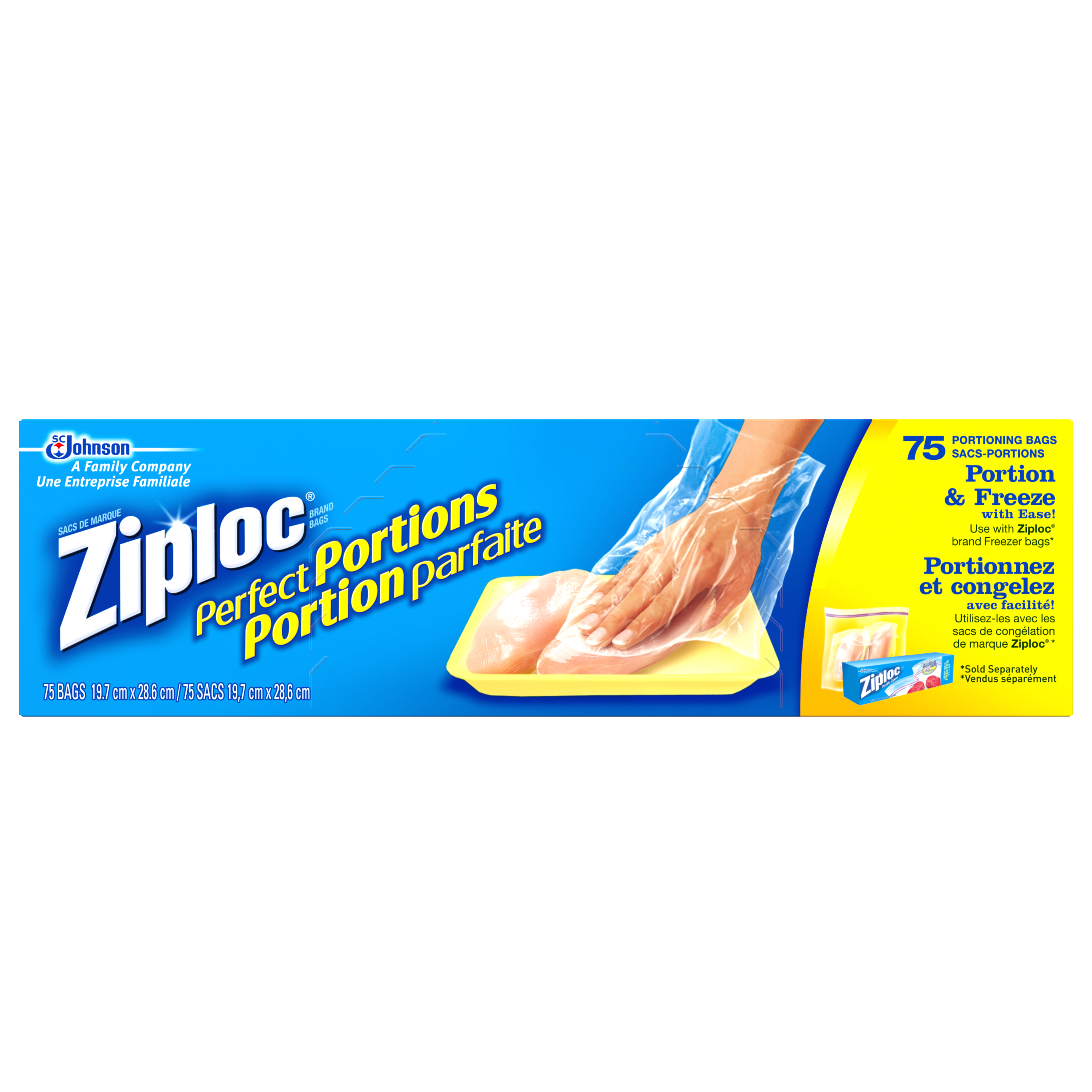Ziploc® Bags Perfect Portions Portioning Bags