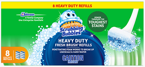 Scrubbing Bubbles® Brosse Fraîcheur® Tampons de Rechanges à Grande Puissance
