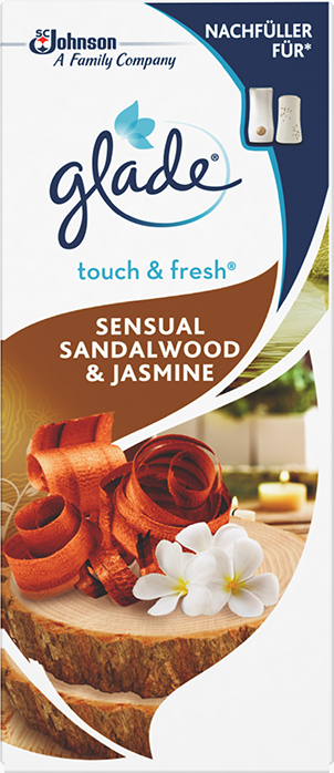 Glade® touch & fresh® Minispray Recharge Sensual Sandalwood & Jasmine