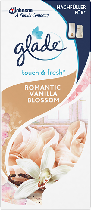 Glade® touch & fresh® Minispray Recharge Romantic Vanilla Blossom