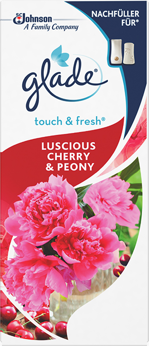 Glade® touch & fresh® Minispray Recharge Luscious Cherry & Peony